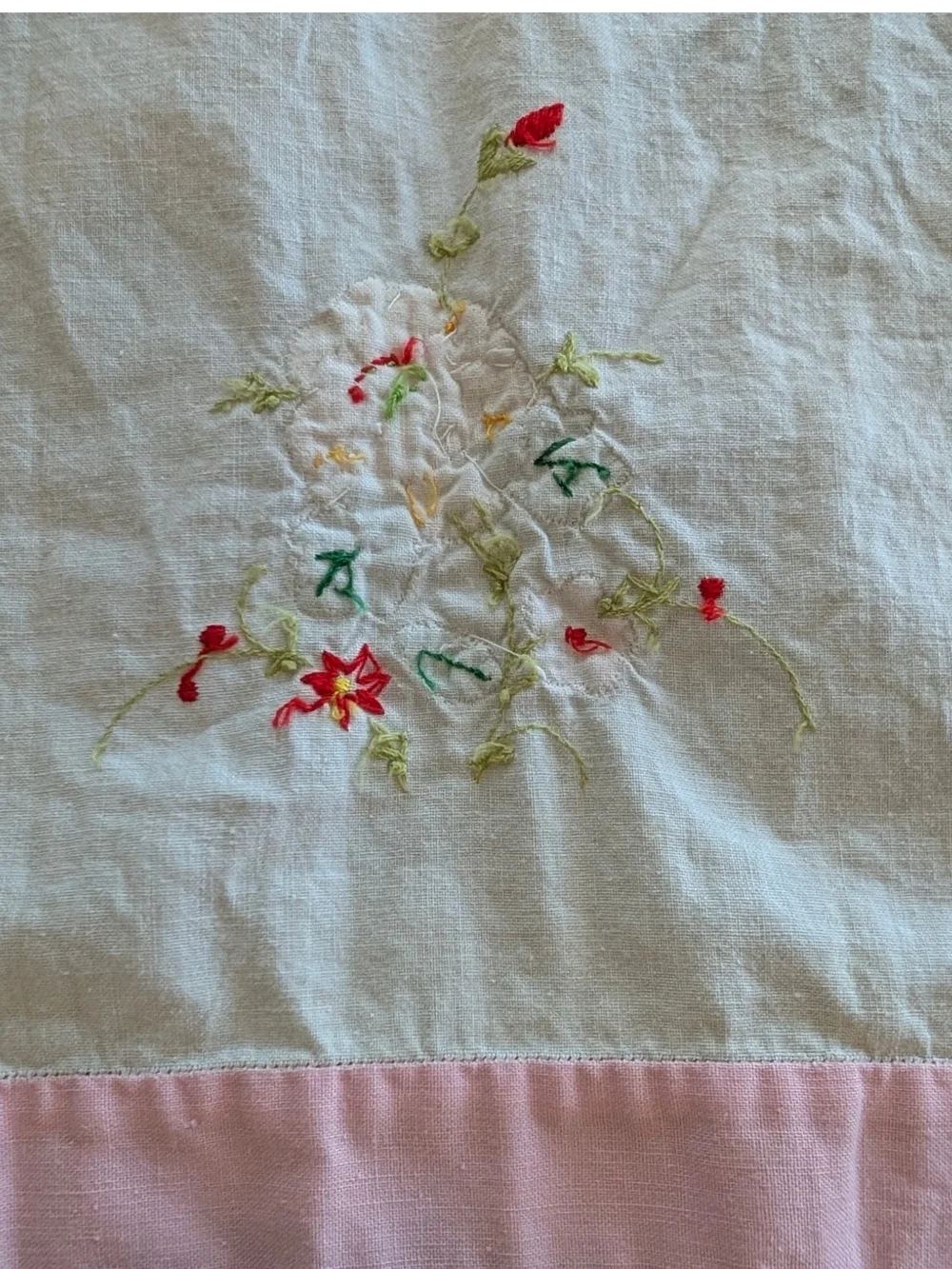 Handmade vintage hand